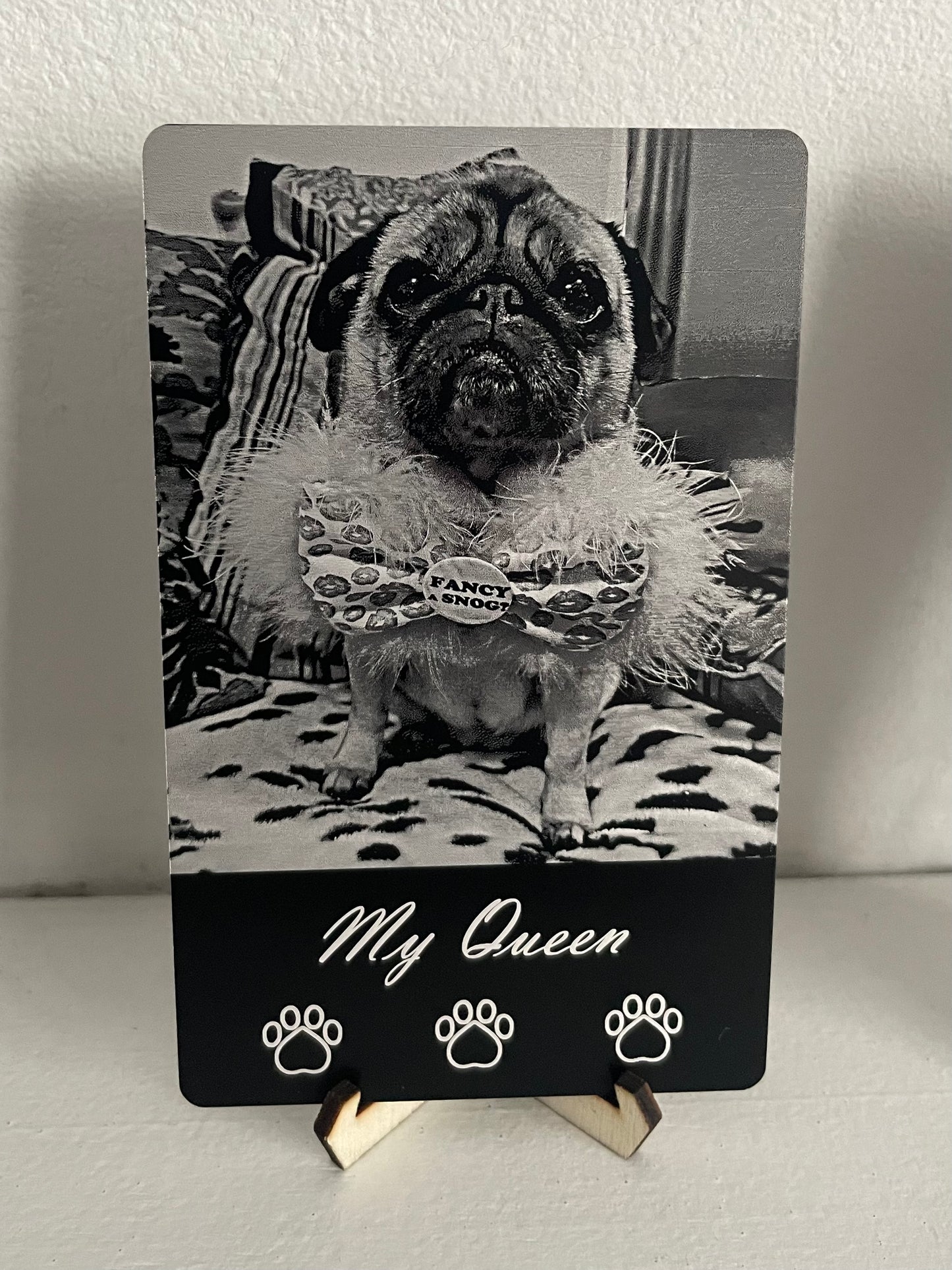 Personalised Laser Engraved Metal Cards