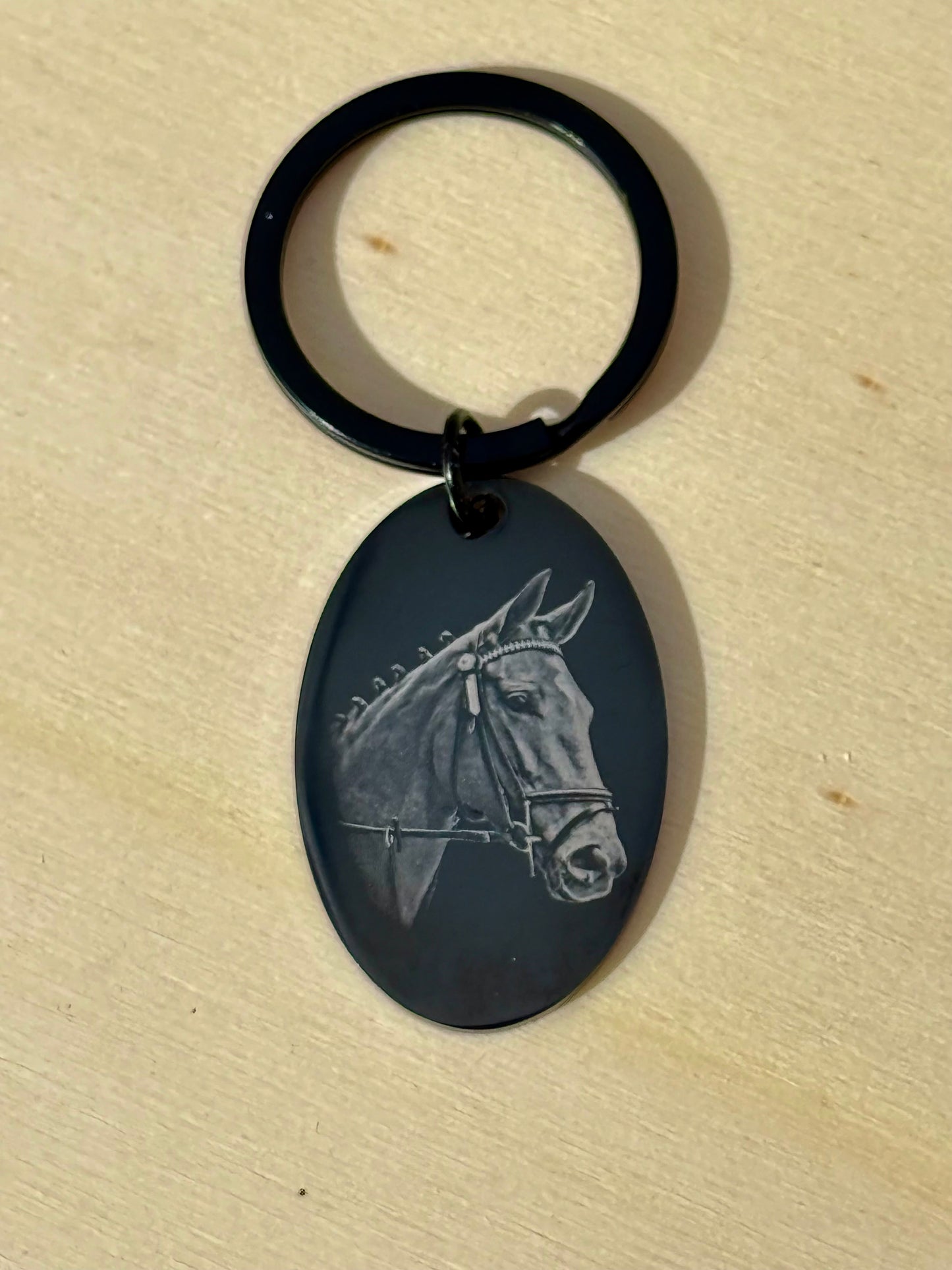Keyring -  personalised  ( laser engraved )