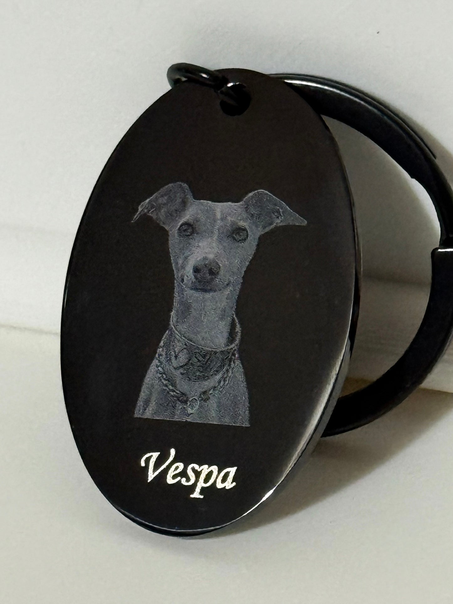 Keyring -  personalised  ( laser engraved )