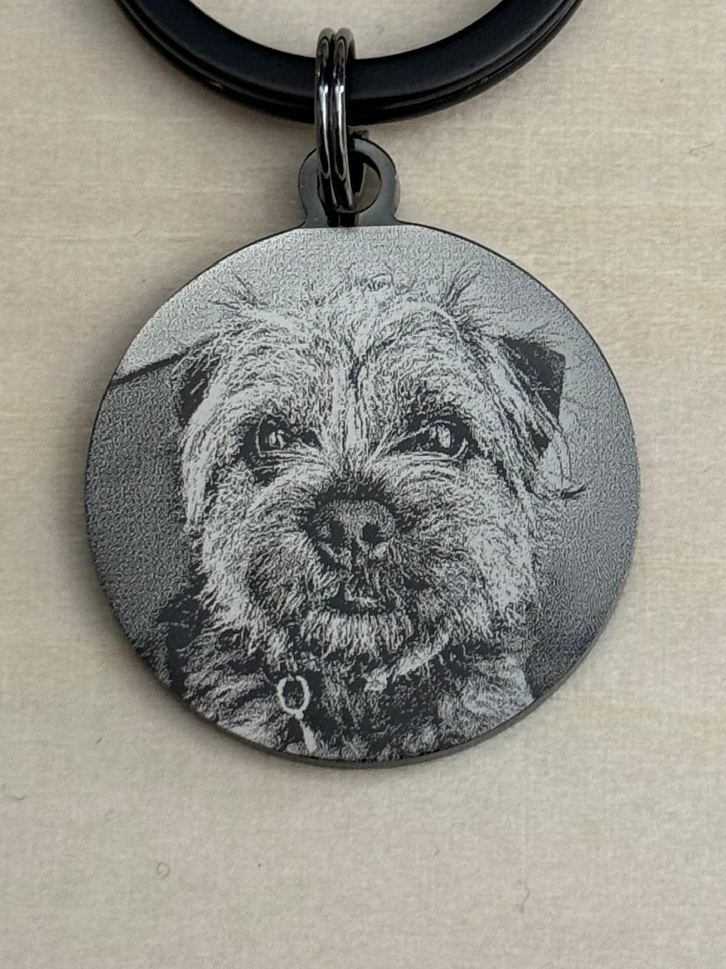 Keyring -  personalised  ( laser engraved )