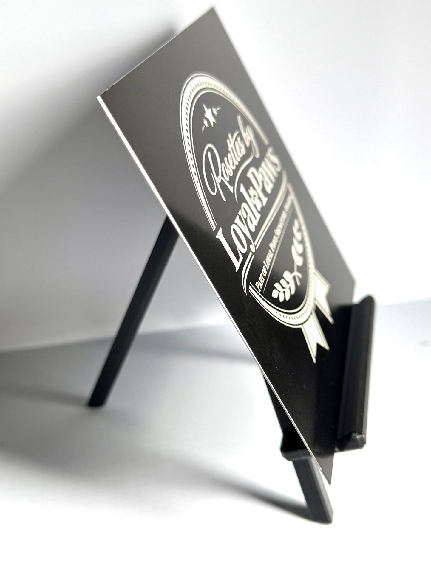 Personalised Laser Engraved Aluminium Plaques