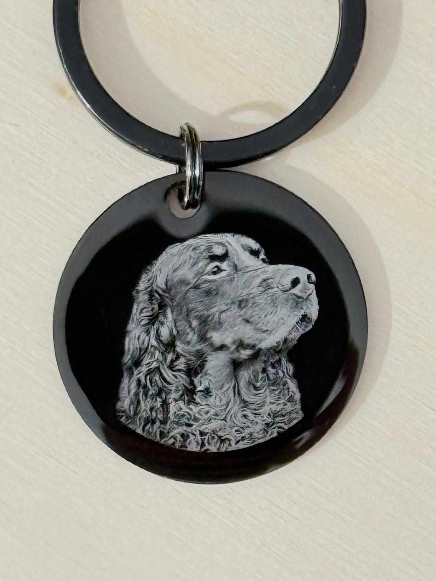 Keyring -  personalised  ( laser engraved )