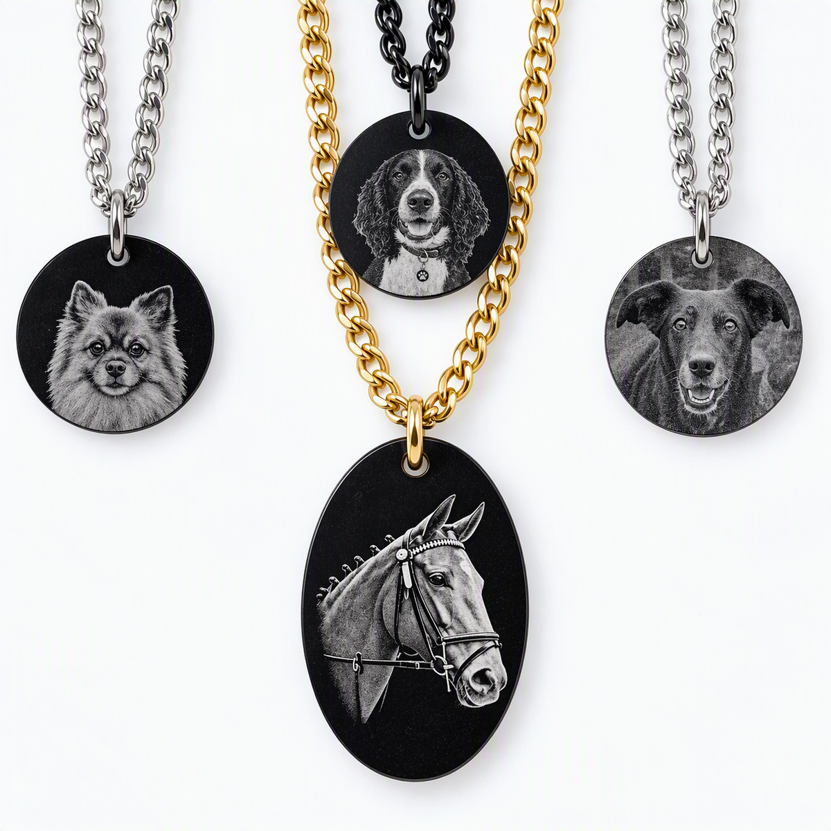 Personalised Laser Engraved Necklace