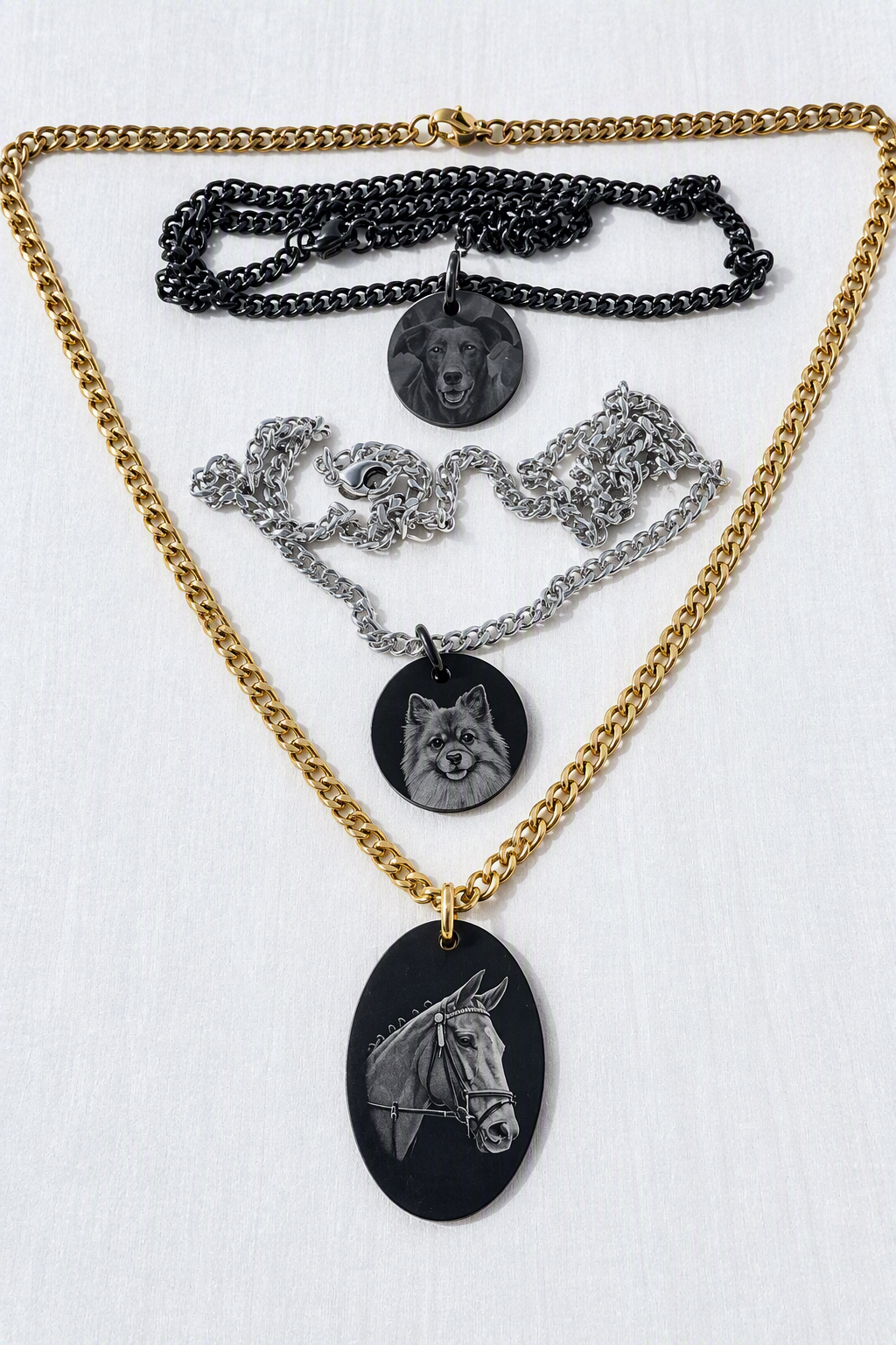 Personalised Laser Engraved Necklace
