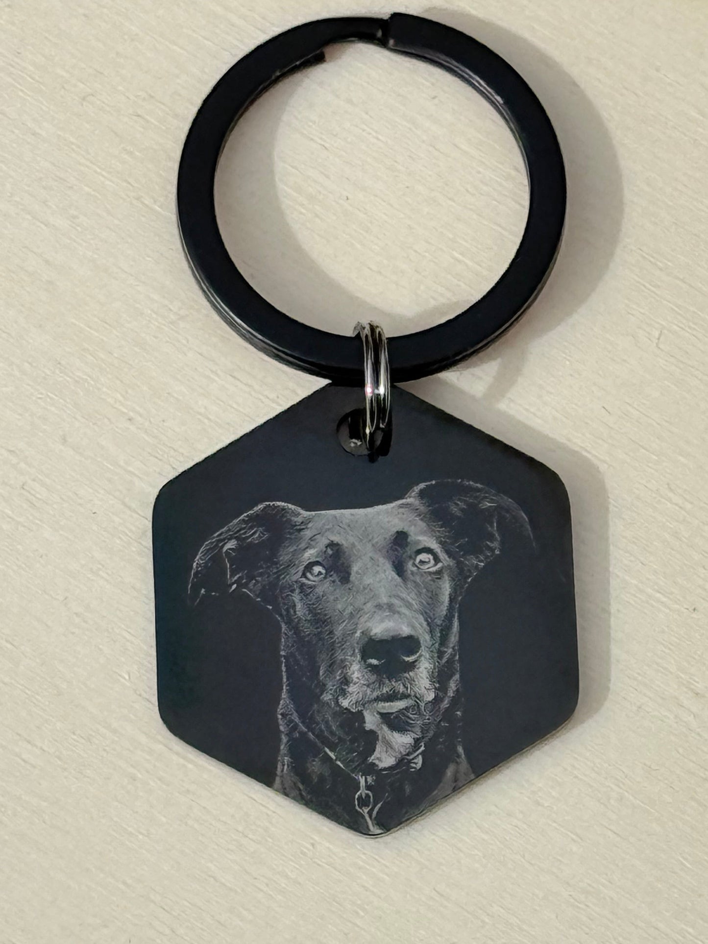 Keyring -  personalised  ( laser engraved )