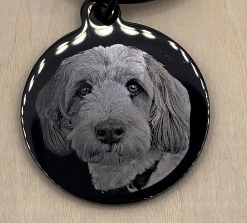Keyring -  personalised  ( laser engraved )