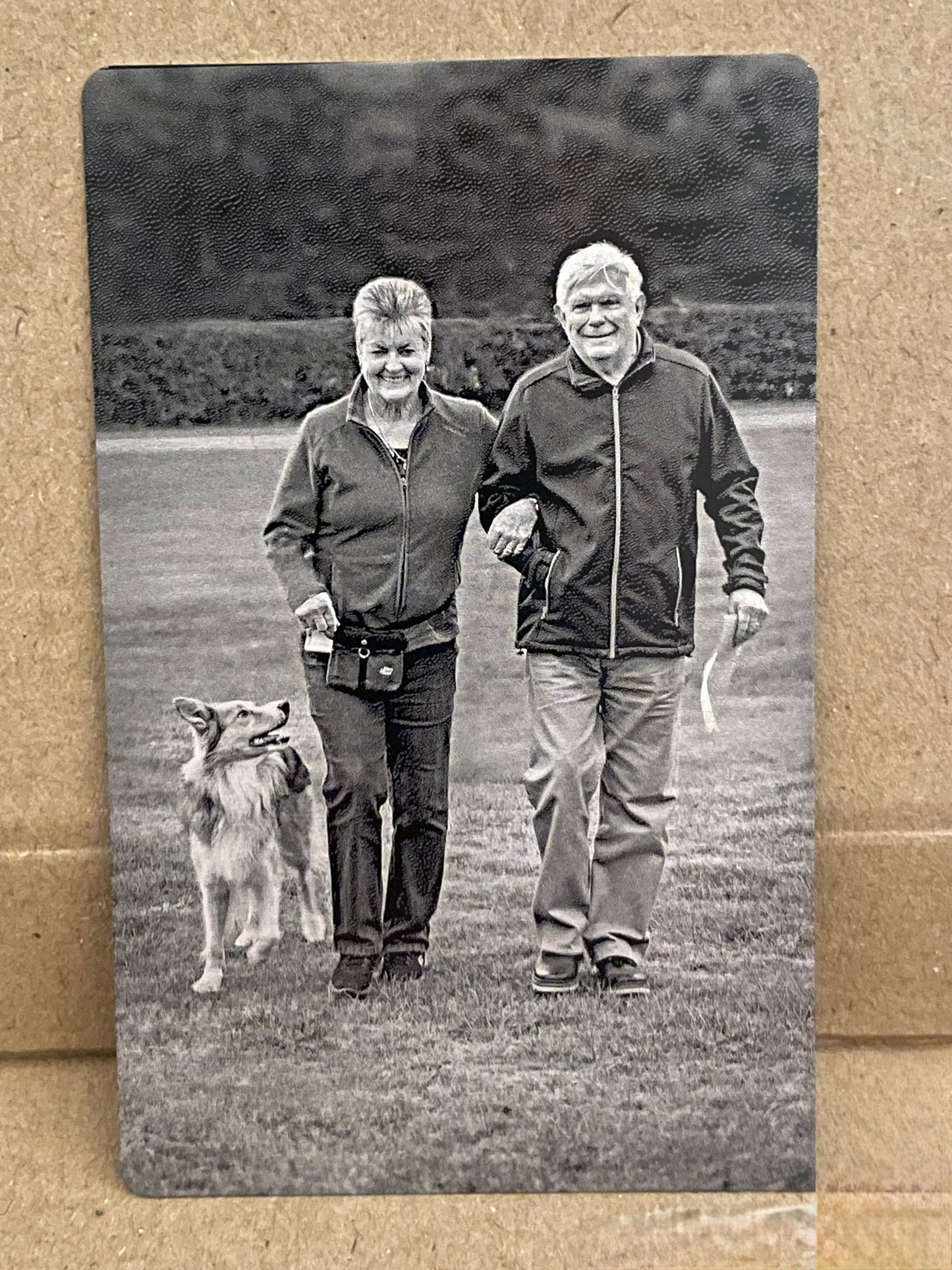 Personalised Laser Engraved Metal Cards