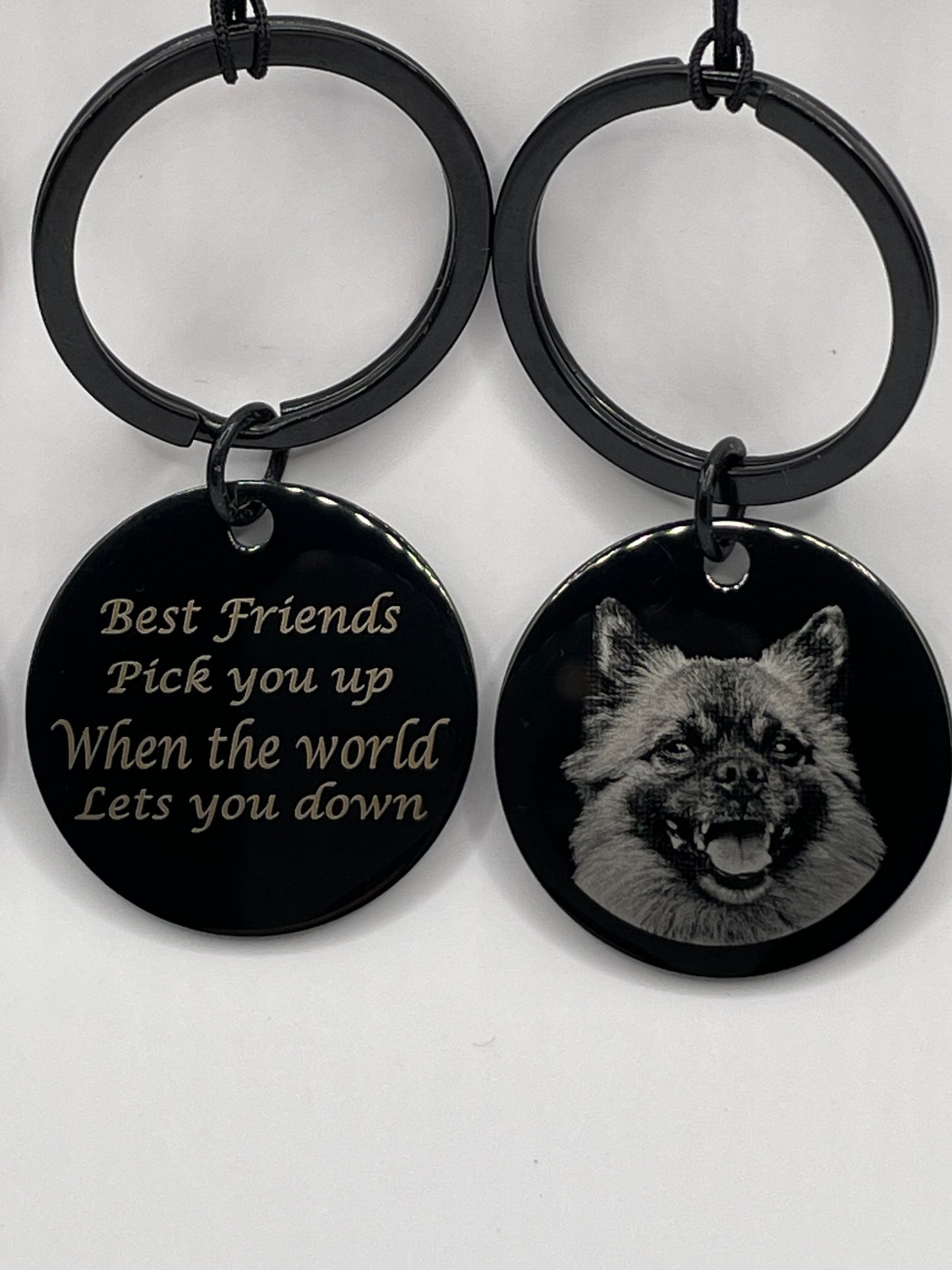 Keyring -  personalised  ( laser engraved )