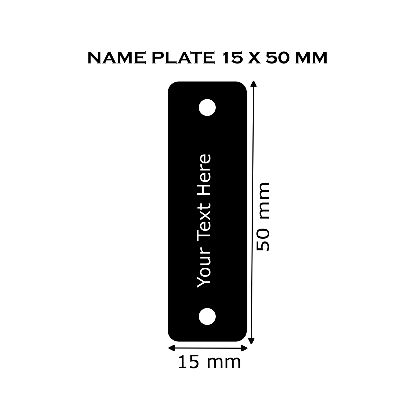 Laser Engraved Name Tags