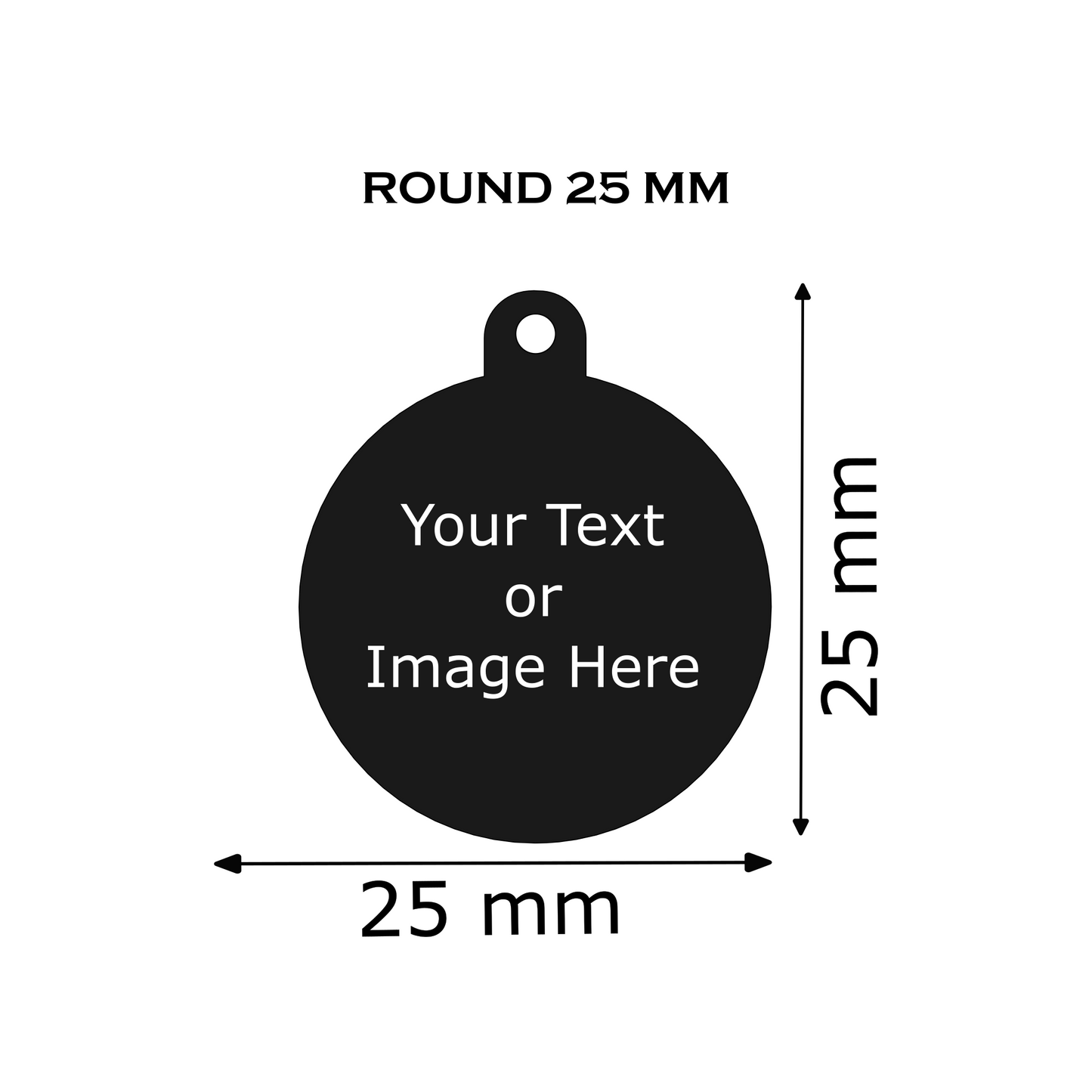 Keyring -  personalised  ( laser engraved )