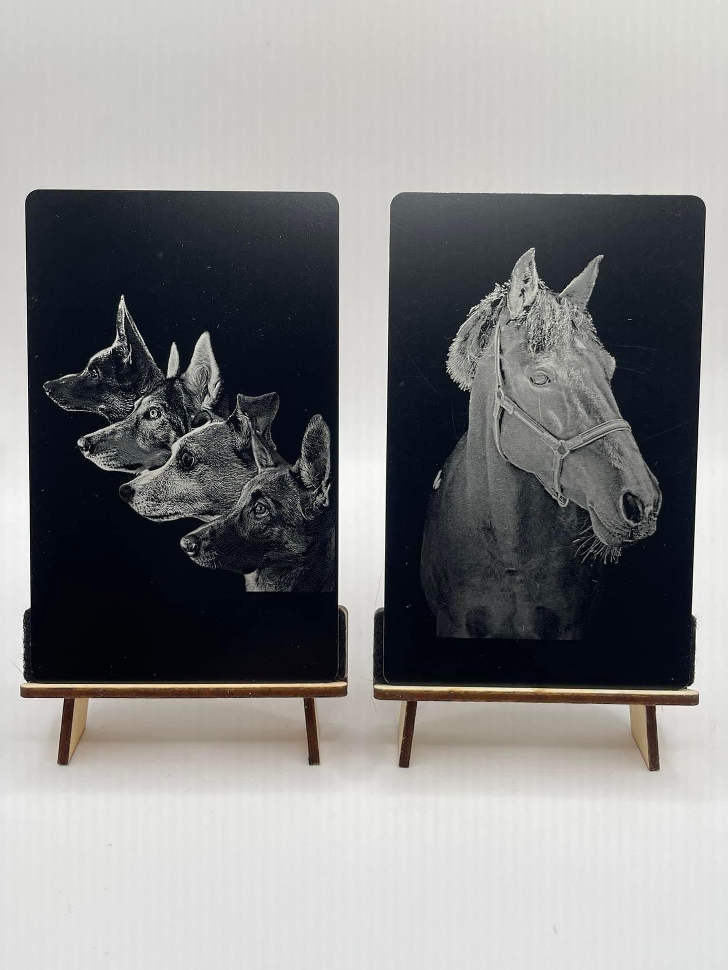 Personalised Laser Engraved Metal Cards